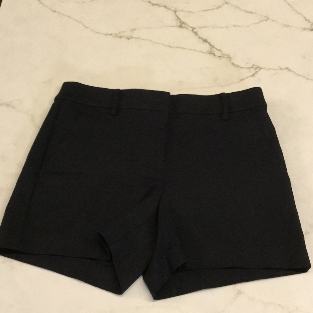 LOFT Black Tailored Shorts